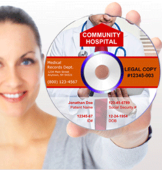 disco custom logo disc